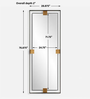 Cornerstone Mirror - full-length mirror for creating the illusion of space and light | Image 6 | InSTYLE Home & Rugs