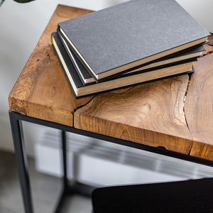 Natura Console Desk - perfect for hallway decor | Image 7 | InSTYLE Home & Rugs