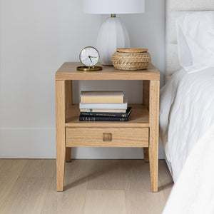 Hara 1 Drawer Accent Table - functional accent table with unique design for any room | Image 5 | InSTYLE Home & Rugs