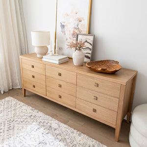 Hara 9 Drawer Dresser - stylish dresser with modern flair | Image 8 | InSTYLE Home & Rugs