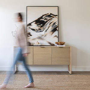 Irving 3 Door Sideboard - sleek design for modern homes | Image 4 | InSTYLE Home & Rugs