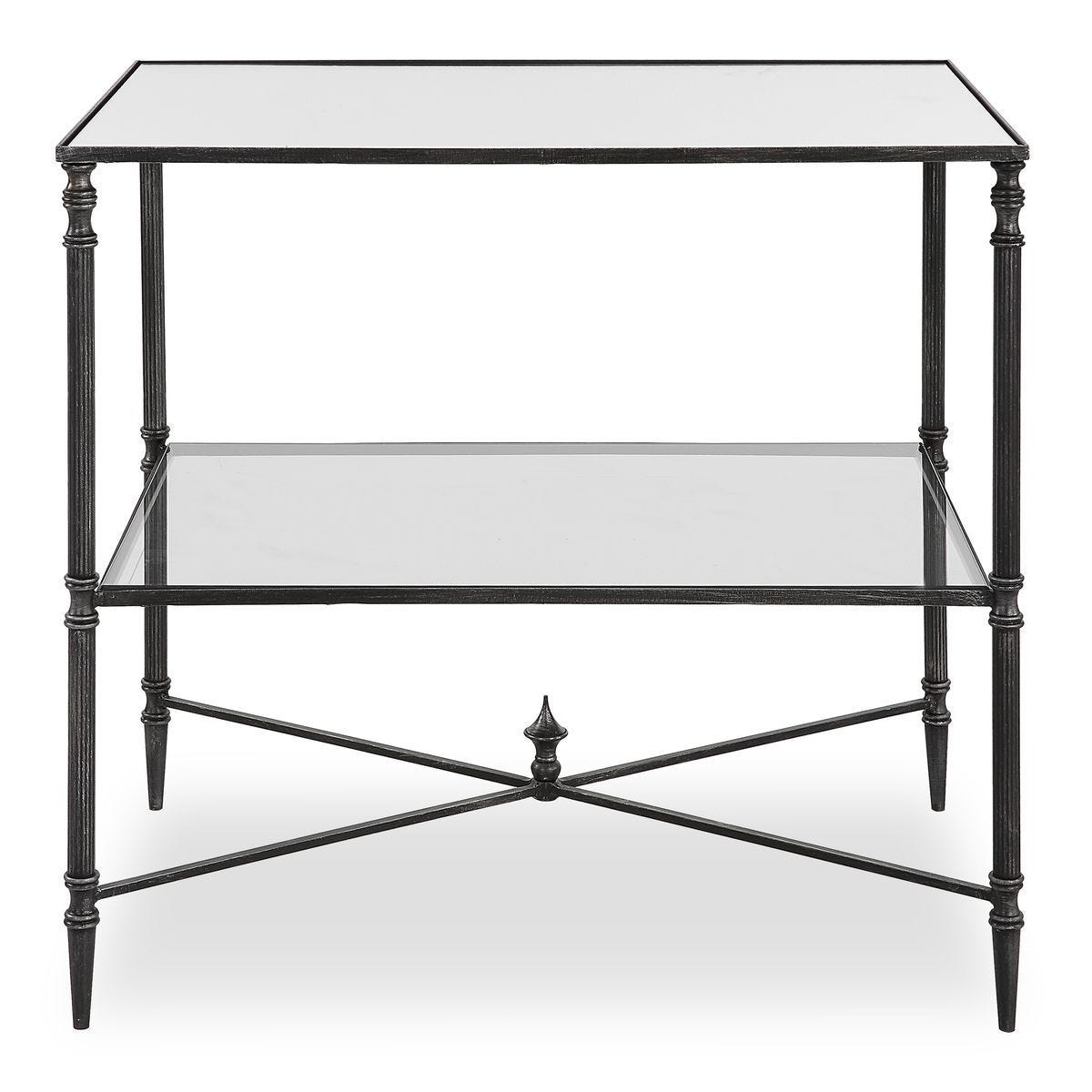 Henzler Lamp Table, Steel - multi-functional lamp tables with storage space | Image 1 | InSTYLE Home & Rugs