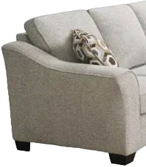 Superstyle Customizable 4784 2-Piece Right Arm Facing Sofa Sectional