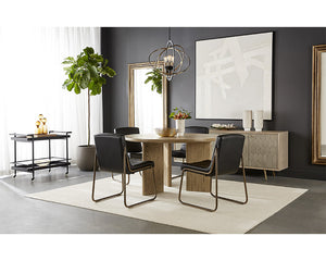 Livingston Bar Cart - perfect storage for drinks and glassware | Image 4 | InSTYLE Home & Rugs