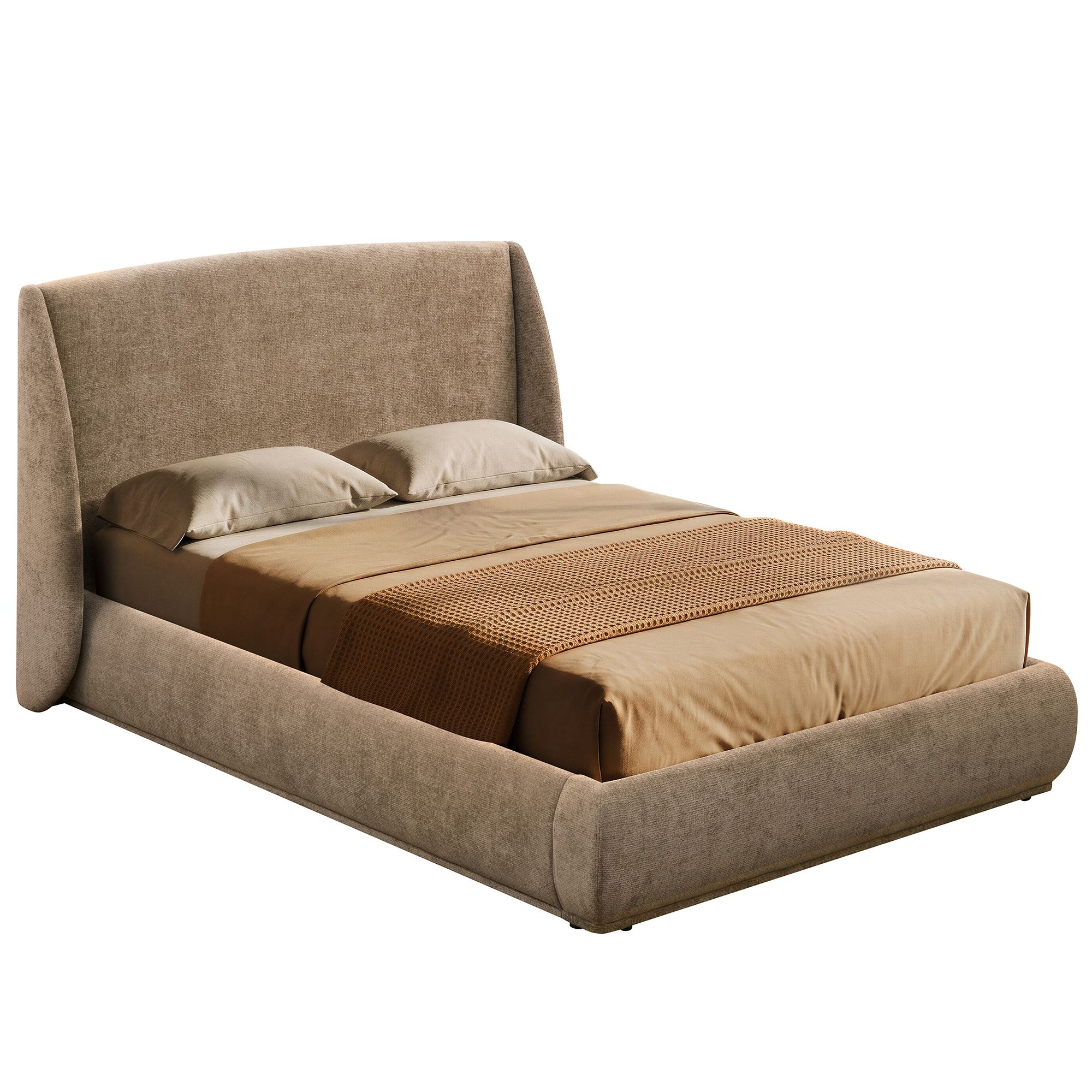 Ursula 60" Queen Platform Bed - stylish bed for any bedroom | Image 1 | InSTYLE Home & Rugs
