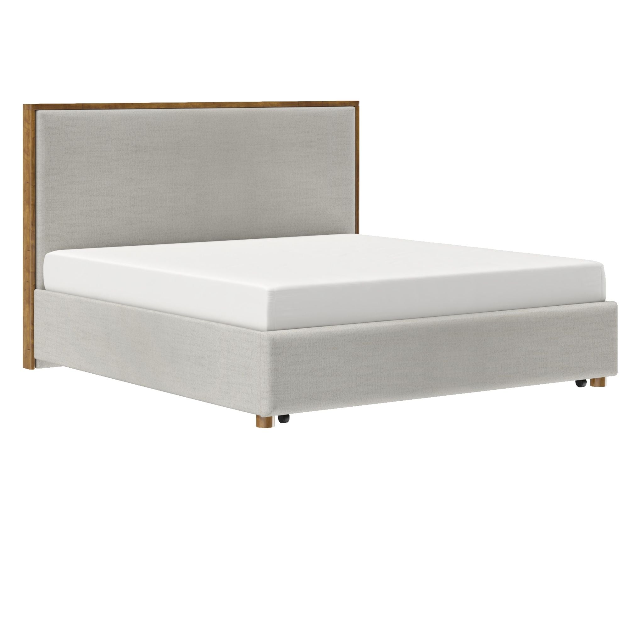 Andover 78" King Platform Bed with Drawer - luxurious bed for modern homes | Image 1 | InSTYLE Home & Rugs