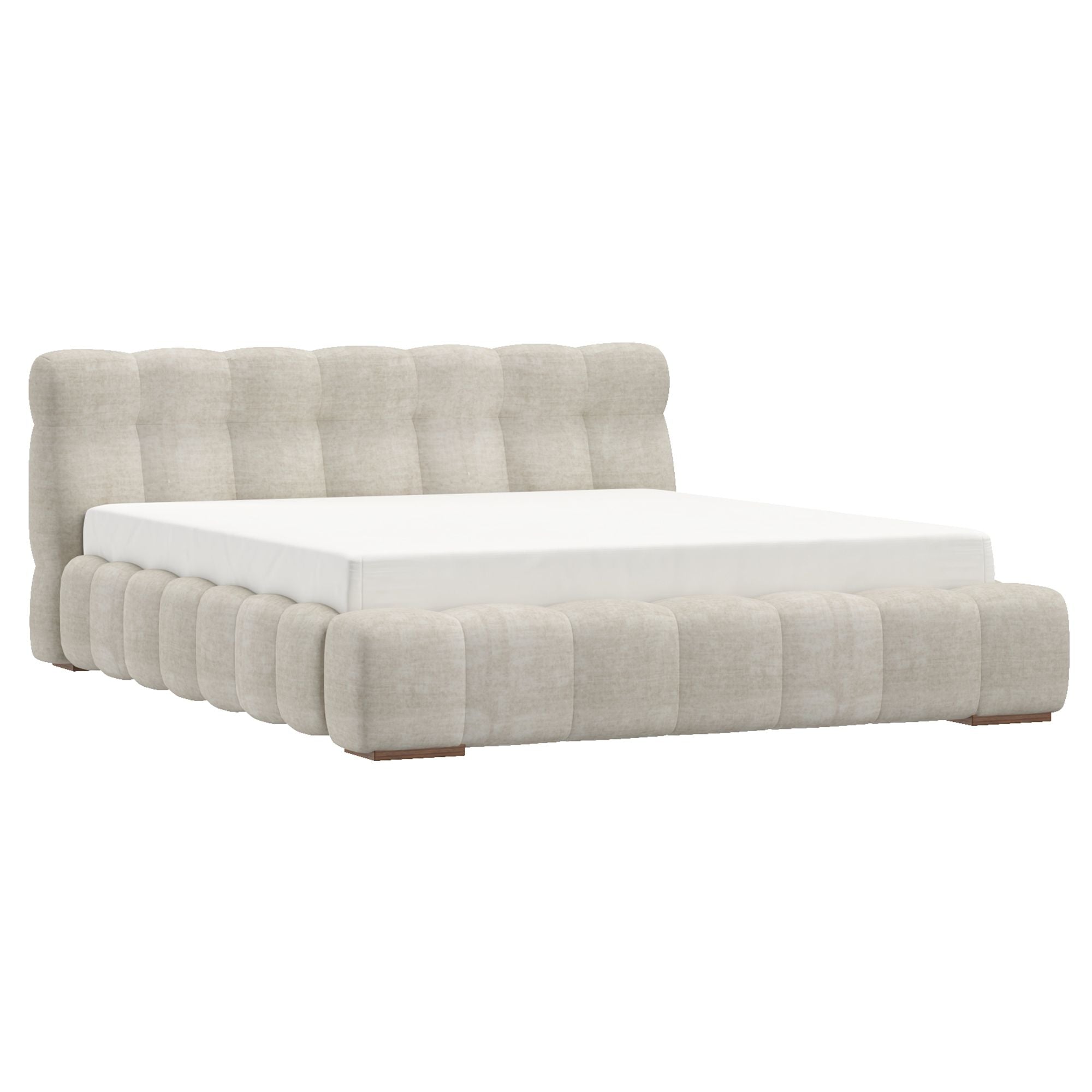 Pasha 78" King Platform Bed - comfortable bed for restful sleep | Image 1 | InSTYLE Home & Rugs