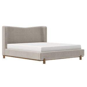 Isadora 78" King Platform Bed - luxurious bed for modern homes | Image 1 | InSTYLE Home & Rugs