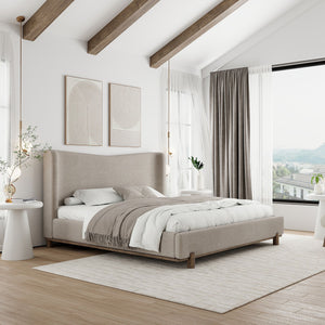 Isadora 78" King Platform Bed - luxurious bed for modern homes | Image 2 | InSTYLE Home & Rugs