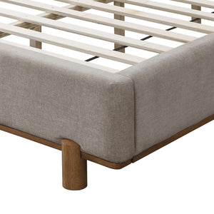Isadora 78" King Platform Bed - luxurious bed for modern homes | Image 6 | InSTYLE Home & Rugs