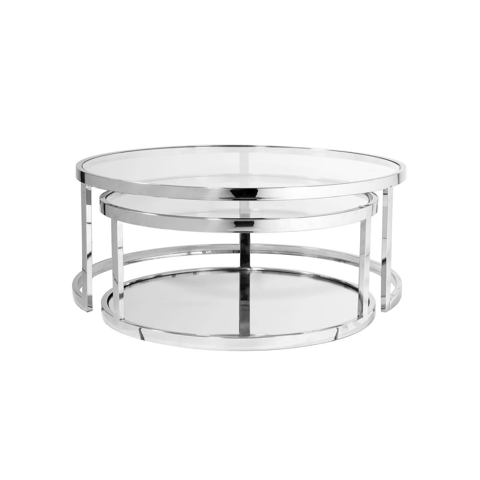 Avon Nesting Coffee Tables - stylish tables for living rooms | Image 1 | InSTYLE Home & Rugs