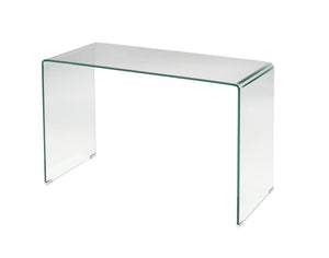 BENT GLASS Desk GY-S01CST - ergonomic furniture designed for productivity | Image 1 | InSTYLE Home & Rugs