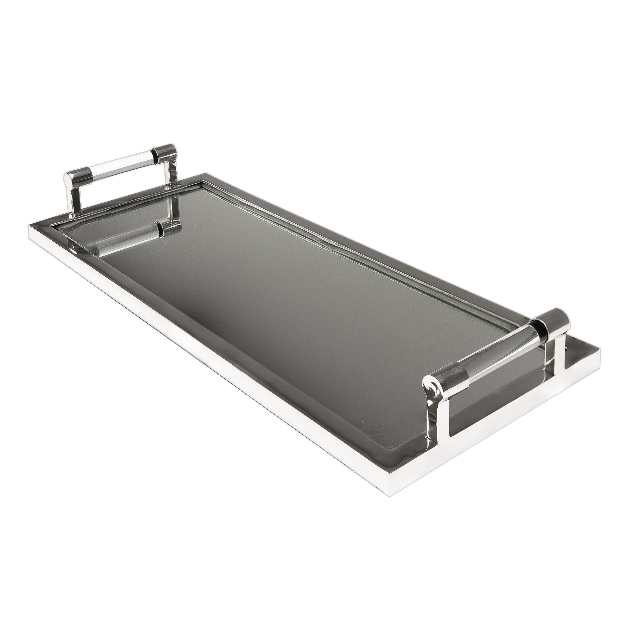XC-7549 Acrylic Tray, Nickel, 61*25.5*7.5cm - from wall art to decorative accessories, we have it all | Image 1 | InSTYLE Home & Rugs