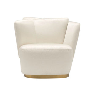 BOSTON Sofa Chair, Matt gold stainless steel base - modern gold sofa | Image 1 | InSTYLE Home & Rugs