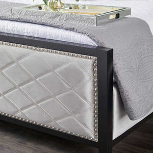 Diamond Bed King - stylish bed for any bedroom | Image 3 | InSTYLE Home & Rugs