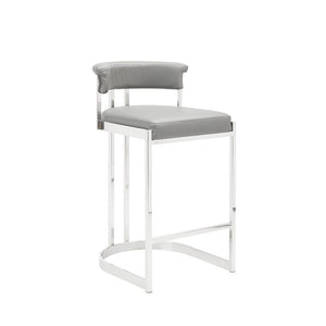 CORONA COUNTER CHAIR Grey Pu | InSTYLE Home & Rugs