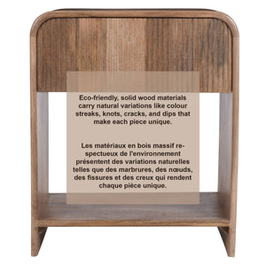 Amoli 1 Drawer Accent Table - chic accent table for contemporary home interiors | Image 9 | InSTYLE Home & Rugs