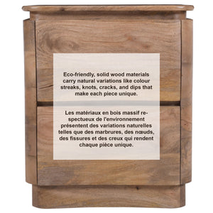 Akhila 2 Drawer Accent Table - chic accent table for contemporary home interiors | Image 9 | InSTYLE Home & Rugs