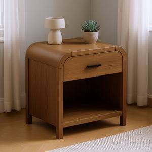 Bowman 1 Drawer Accent Table - chic accent table for contemporary home interiors | Image 2 | InSTYLE Home & Rugs