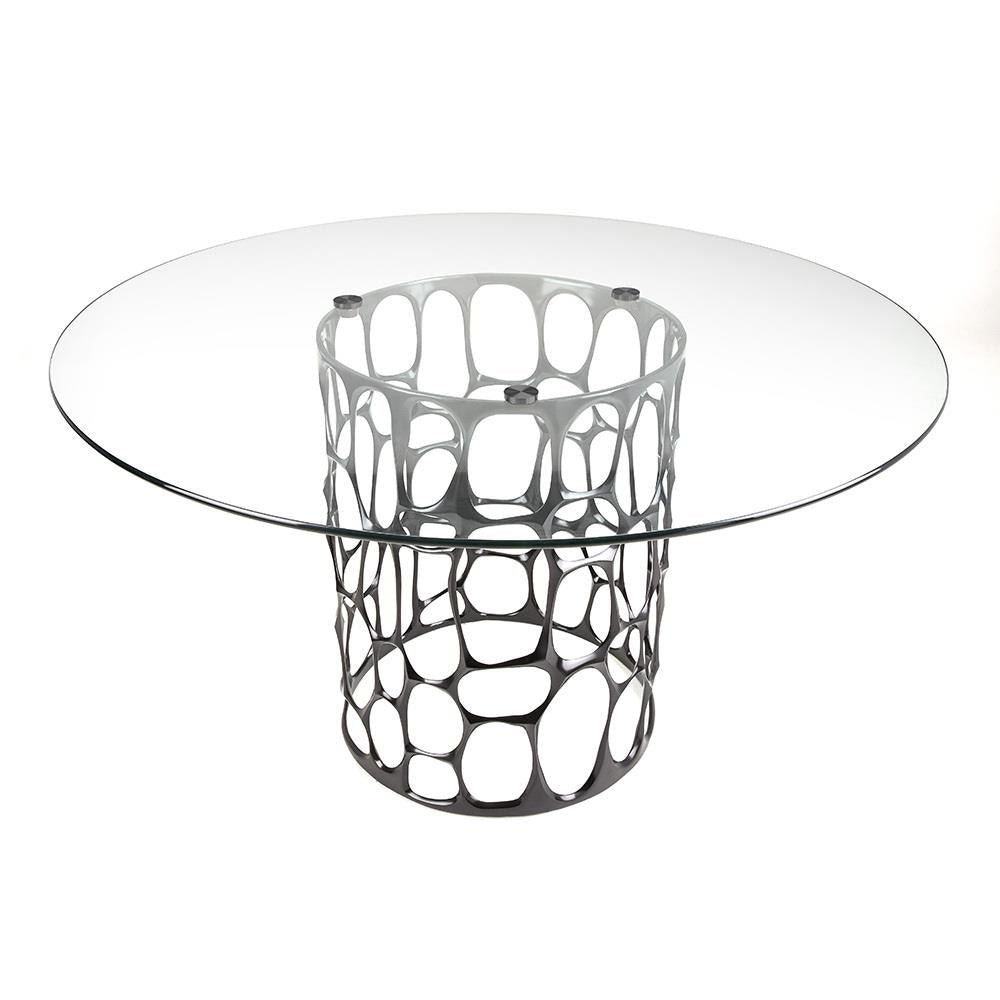 Mario Black Dining Table - elegant seating for dining areas | Image 2 | InSTYLE Home & Rugs
