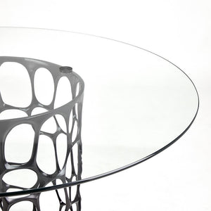 Mario Black Dining Table - elegant seating for dining areas | Image 3 | InSTYLE Home & Rugs