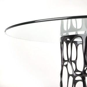 Mario Black Dining Table - elegant seating for dining areas | Image 4 | InSTYLE Home & Rugs