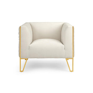 Truro Gold Accent Chair - available in various fabrics and designs to suit your style | Image 4 | InSTYLE Home & Rugs