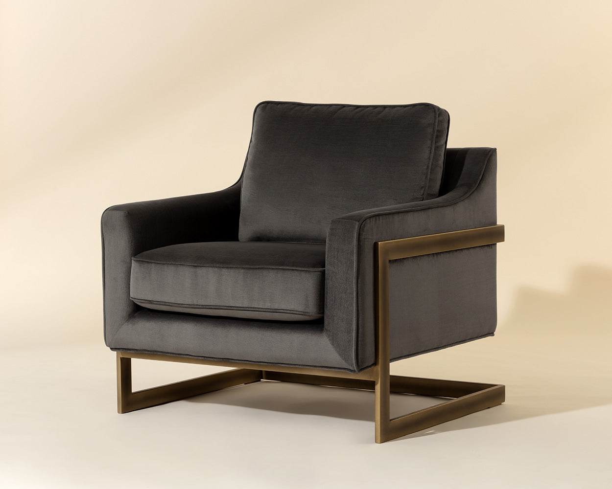 Kalmin Lounge Chair - stylish lounge chairs for any room | Image 1 | InSTYLE Home & Rugs