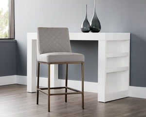 Leighland Counter Stool - sleek stools for kitchen bars | Image 9 | InSTYLE Home & Rugs