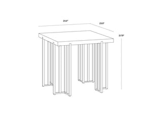 Alto Side Table - functional design with style | Image 4 | InSTYLE Home & Rugs