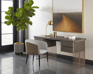 Asher Dining Armchair - elegant seating for dining areas | Image 5 | InSTYLE Home & Rugs