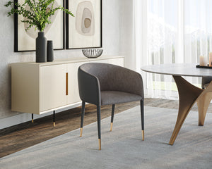 Asher Dining Armchair - elegant seating for dining areas | Image 11 | InSTYLE Home & Rugs