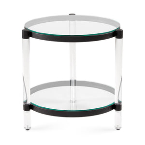 PALOMA End Table GY-ET001BK BLACK 55x43 cm - available in various materials and finishes | Image 1 | InSTYLE Home & Rugs