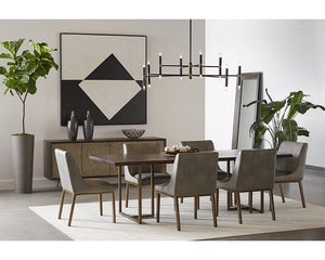Donnelly Dining Table - elegant tables for dining rooms | Image 4 | InSTYLE Home & Rugs