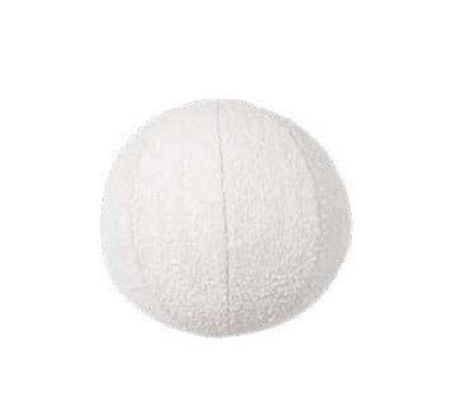 BALL CUSHION WHITE BOUCLE - comfortable cushion for adding softness to your sofa | Image 1 | InSTYLE Home & Rugs