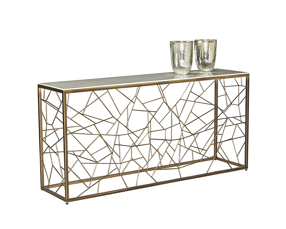 Vero Console Table - perfect for hallway decor | Image 1 | InSTYLE Home & Rugs