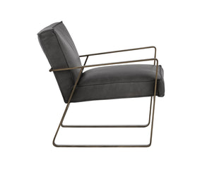 Kristoffer Lounge Chair - perfect for casual unwinding | Image 5 | InSTYLE Home & Rugs