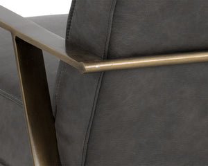 Kristoffer Lounge Chair - perfect for casual unwinding | Image 9 | InSTYLE Home & Rugs