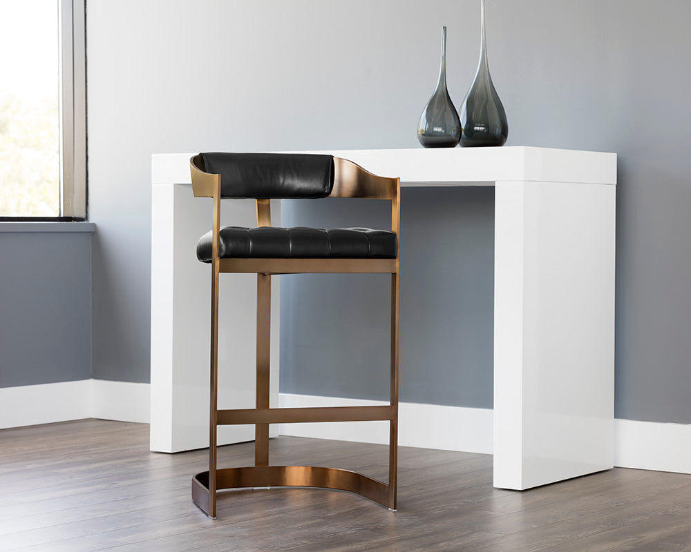 Beaumont Barstool - trendy stools for bars and kitchens | Image 2 | InSTYLE Home & Rugs