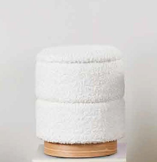 Edgar Storage Ottoman - comfortable ottoman for any room | Image 1 | InSTYLE Home & Rugs