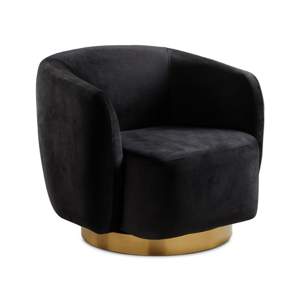 Aspen Gold Accent Chair - compact accent chair for adding personality to any room | Image 1 | InSTYLE Home & Rugs