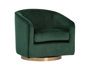 Hazel Swivel Lounge Chair - perfect for casual unwinding | Image 1 | InSTYLE Home & Rugs