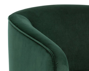 Hazel Swivel Lounge Chair - perfect for casual unwinding | Image 10 | InSTYLE Home & Rugs