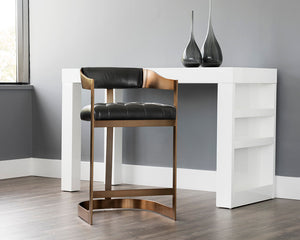Beaumont Counter Stool - sleek stools for kitchen bars | Image 3 | InSTYLE Home & Rugs