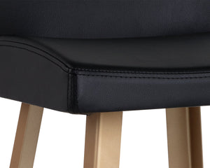 Dani Counter Stool - perfect for modern counters | Image 4 | InSTYLE Home & Rugs