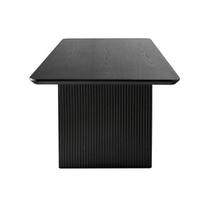 PAULINE 72" DINING TABLE Black Ash Veneer - elegant seating for dining areas | Image 4 | InSTYLE Home & Rugs