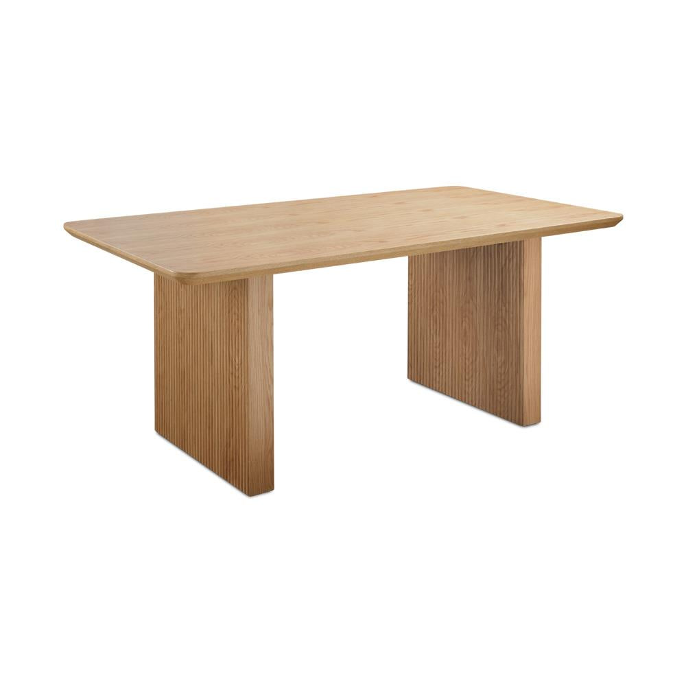 Pauline Dining Table - durable and easy to maintain, with a sleek, modern look | Image 2 | InSTYLE Home & Rugs