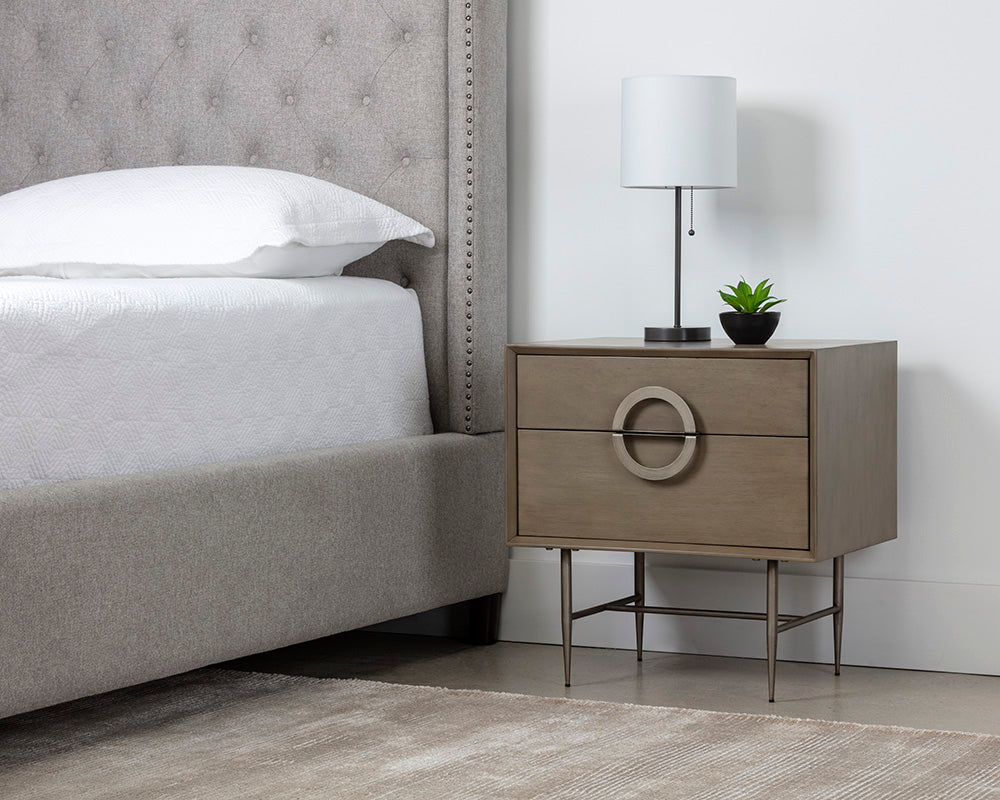 Emery Nightstand - functional nightstands for bedrooms | Image 2 | InSTYLE Home & Rugs