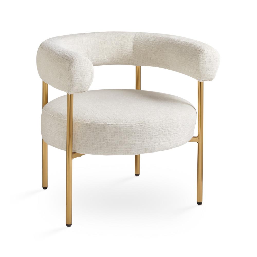 Mallory Accent Chair - stylish accent chair to elevate your living room decor | Image 1 | InSTYLE Home & Rugs