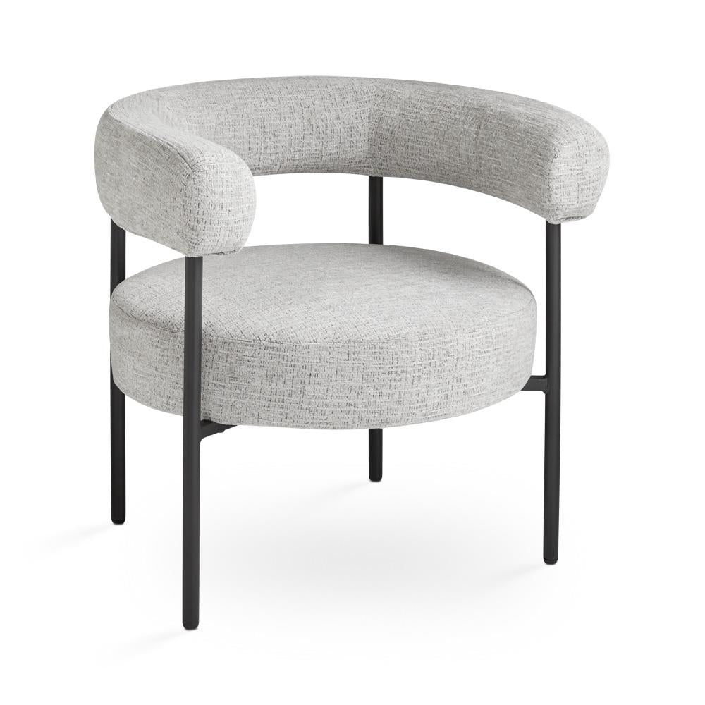 MALLORY CHAIR GY-AC-76007 KANSAS 13 ASH COLOR BRUSHED BLACK LEG - variety of styles from classic to contemporary | Image 1 | InSTYLE Home & Rugs